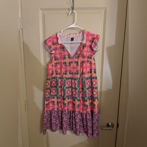 Colorful Women’s Geometric Dress